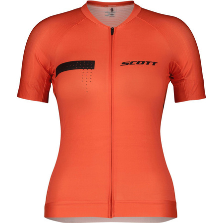 SCOTT RC Pro SS Women's Jersey | damska koszulka rowerowa | astro red / black