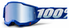 100% The Accuri 2 Goggles BLUE | gogle rowerowe MTB / ENDURO / MX | MIRROR BLUE + CLEAR lens