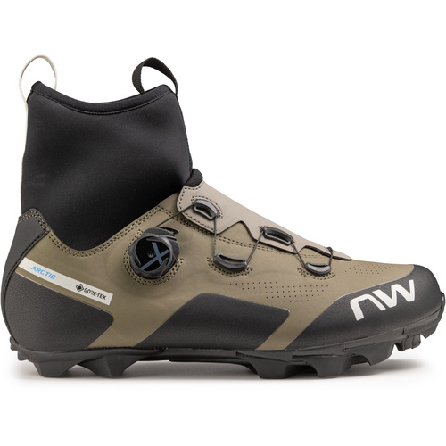 NORTHWAVE Celsius XC Arctic GTX | winter bike shoes | GORE-TEX ™ | MTB | SPD | green forest / sand