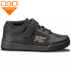 RIDE CONCEPTS Traverse Clip | damskie buty rowerowe | D3O | Rubber Kinetics DST 8.0 | MTB / ENDURO / DIRT / DH | SPD | black / gold