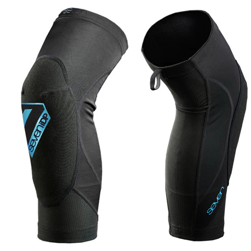 7 PROTECTION 7iDP Youth Transition Knee Pads | juniorskie ochraniacze kolan / nakolanniki | black