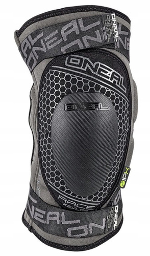 O'NEAL Sinner Race Knee Guard | ochraniacze rowerowe kolan z zamkiem | IPX ® | KEVLAR ® | ZIP | ENDURO / MTB / E-BIKE | gray