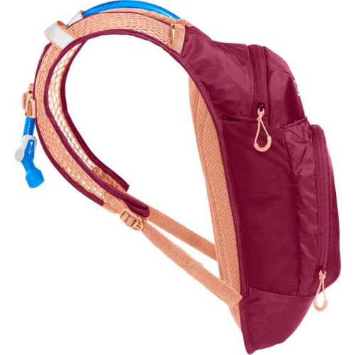 Dziecięcy plecak rowerowy z bukłakiem CAMELBAK Mini M.U.L.E. hot pink / purple stripe
