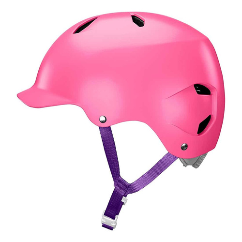 BERN Bandito | juniorski kask rowerowy | MULTISPORT JUNIOR | ALL SEASON / BIKE & SNOW | satin pink