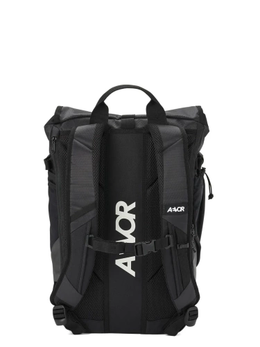 AEVOR Roll Pack PROOF Black 20-28l | bike / city bikepack | LAPTOP 15" | 760g
