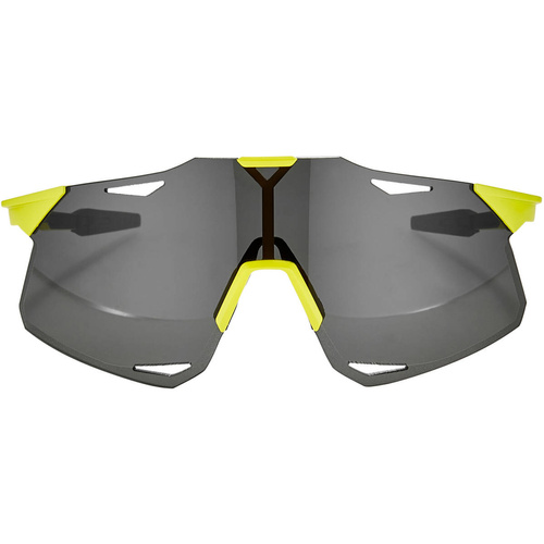 100% HyperCraft | okulary sportowe rowerowe kolarskie | Matte Banana / SMOKE lens LT 12% + CLEAR lens LT 93%| 2 SZYBKI