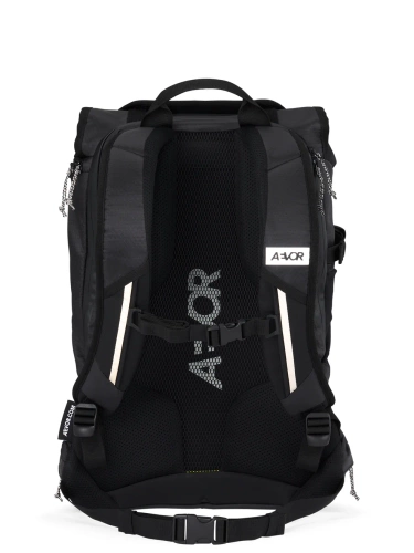 AEVOR Bike Pack PROOF Black 18-24l | bike / city / trip bikepack | WATERPROOF 13K + LAPTOP 15" IPX DIN