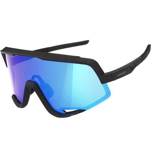 LIMAR Caos | okulary przeciwsłoneczne | black / blue | + CLEAR | LT 15% Cat. 3 +  LT 0% Cat. 0