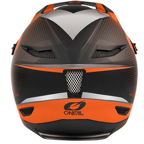 O'NEAL Fury STAGE V.23 |  bike helmet | GOPRO mount | ABS | MTB / ENDURO / DH | FULLFACE / FF | gray / orange