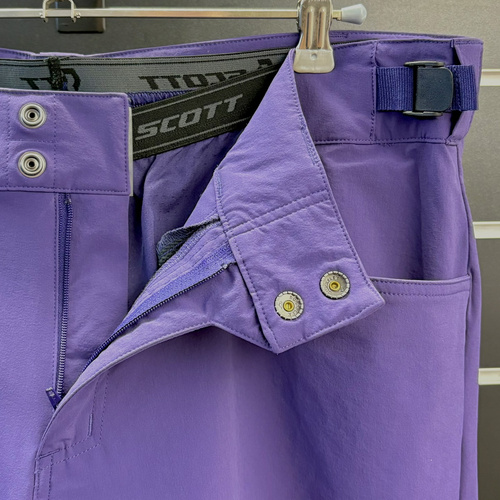 SCOTT Shorts M's Trail Flow w/pad | szorty / spodenki rowerowe | + wewnętrzne spodenki z wkładką | MTB / ENDURO | cyber purple