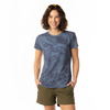 SCOTT DRI Tie Dye Women's Tee |  dark blue / metal blue