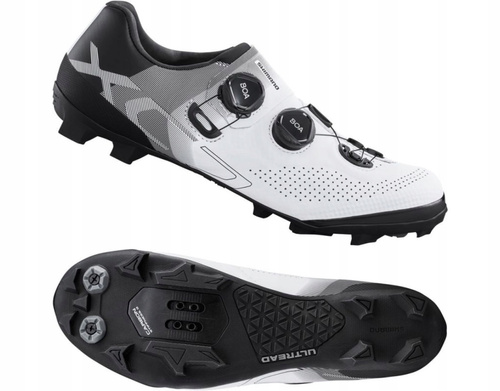 SHIMANO XC7 | buty rowerowe | MTB | CARBON | BOA ® | white