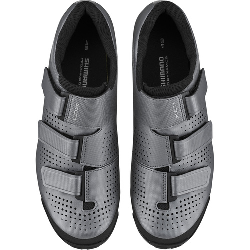 SHIMANO XC1 | bike shoes | MTB | SPD | silver