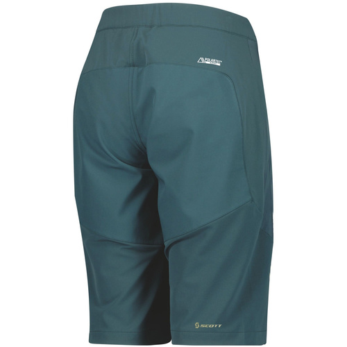 SCOTT Trail Storm Insuloft AL Women's Shorts | damskie ocieplane spodenki rowerowe | Polartec ® Alpha ® | aruba green