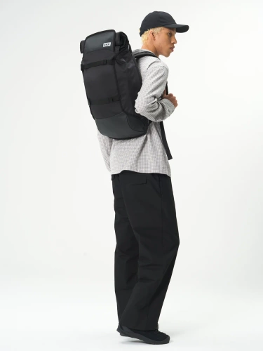 AEVOR Trip Pack PROOF Black 26-33l | plecak rowerowy / miejski / wyprawowy | WATERPROOF 13K | LAPTOP 15" | 800g