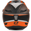 O'NEAL Fury STAGE V.23 | kask rowerowy | GOPRO mount | ABS | MTB / ENDURO / DH | FULLFACE / FF | gray / orange