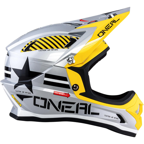 O'NEAL Fury EVO Afterburner | bike helmet | ABS | MTB / ENDURO / DH | FULLFACE / FF | silver