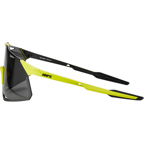 100% HyperCraft | sunglasses | Matte Banana Bike | SMOKE lens LT 12% + CLEAR lens LT 93%| 2 LENSES