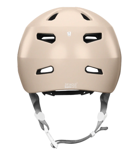 BERN Brentwood 2.0 | kask rowerowy | ZIP MOLD+ ® | URBAN / GRAVEL / E-BIKE | satin rose gold w/ visor