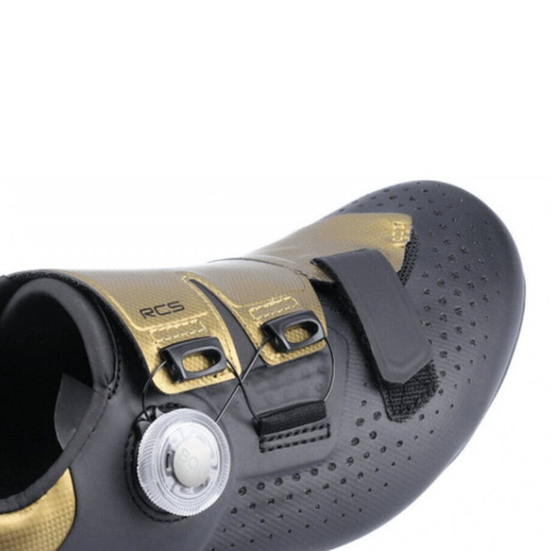 SHIMANO RC5 | cycling road shoes | BOA ® | CARBON | black / gold