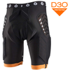 SIXSIXONE 661 EVO Compression Shorts with Chamois | spodenki rowerowe ochronne z wkładką | D3O | MTB / EDURO | black