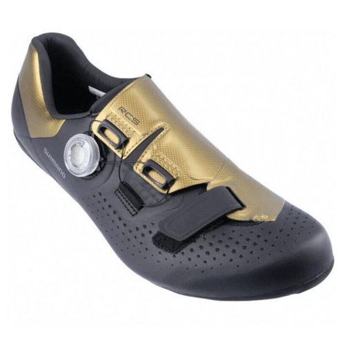 SHIMANO RC5 | buty rowerowe szosowe | BOA ® | CARBON | black / gold