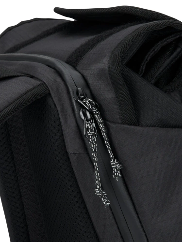 AEVOR Bike Pack PROOF Black 18-24l | plecak rowerowy / miejski / wyprawowy | z USZTYWNIACZEM / WENTYLACJĄ | WATERPROOF 13K + LAPTOP 15" IPX DIN