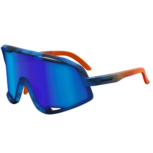 LIMAR Kosmos | sunglasses | Interchangeable | blue / orange | + CLEAR | LT 15% Cat. 3 + LT 0% Cat. 0