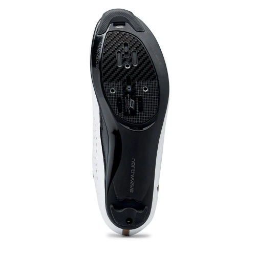NORTHWAVE Revolution 3 | buty rowerowe szosowe | 100% CARBON inserts | white / bronze