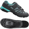 SHIMANO MT5W | women's bike shoes | MTB / E-BIKE | SPD | gray